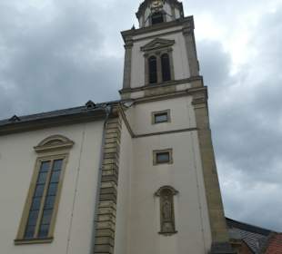 Die Mater-Dolorosa-Kirche von Bergrheinfeld