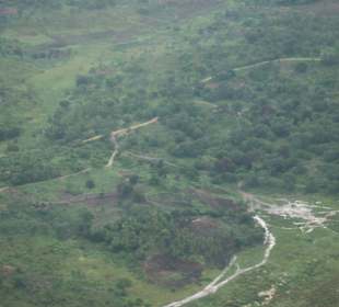 Flug über die Masai Mara