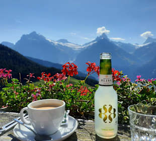 Erstmal Rast an der Bussalp 