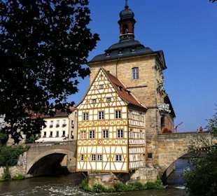 Das alte Rathaus von Bamberg
