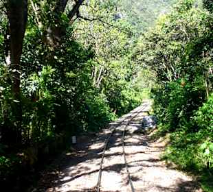 Zugfahrt durch das Heilige Teil