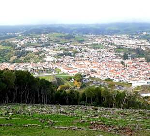 Blick auf Angra do Heroísmo
