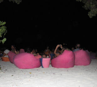 Abends im Art Cafe auf Grande Roque