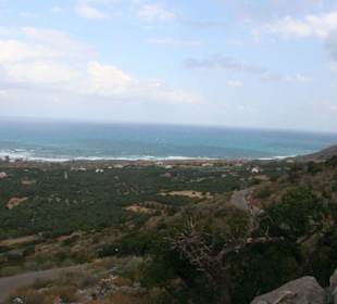 Auf dem Weg zur Milatos-Höhle