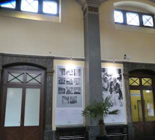 Im Brunnenraum der Baden-Badener Trinkhalle