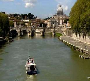 Blick auf Engelsbrücke