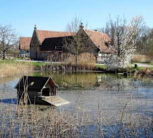 Bäuerliche Idylle im Fränkischen Freilandmuseum