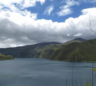 Blick auf den Kratersee