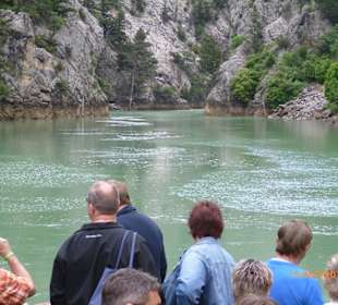 Ausflug auf dem Schiff