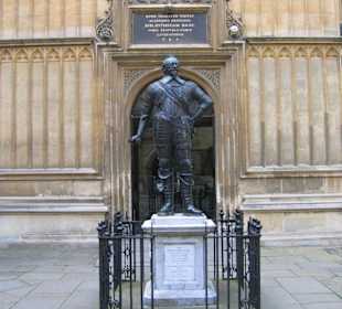 Oxford,  Eingang Bodleian Library