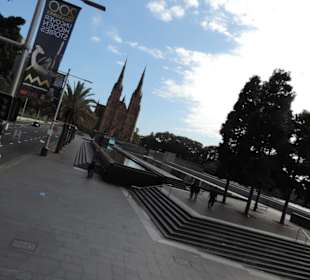 Mit dem Hop-on hop-off Bus in Sydney unterwegs