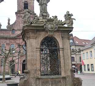 Nepomuk vor dem Alten Rathaus am Marktplatz