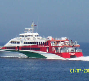 Schnellboot nach Helgoland
