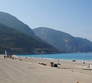 Strand in Ölüdeniz