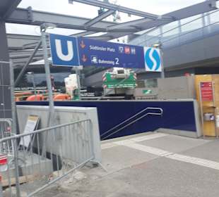 Wiener Hauptbahnhof in Bau (im Juni 2014)