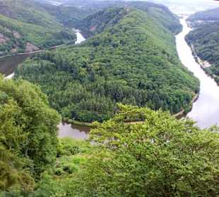 Aussichtspunkt Cloef (Blick zur Saarschleife)