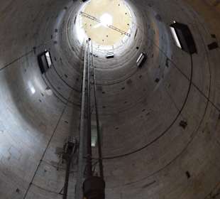 Innenansicht vom Turm