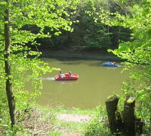 Am Paddelweiher in Hauenstein