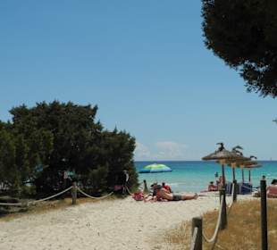 Durchblick zum Strand