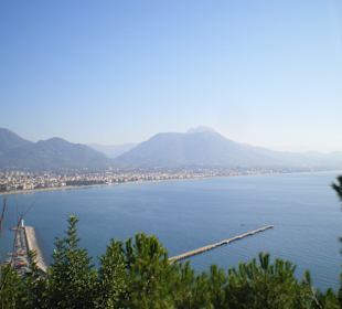 Blick auf den Hafen und Oststadt