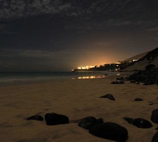 Esquinzobeach bei Nacht
