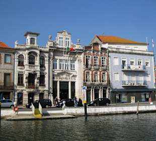 Schöne Häuser am Kanal