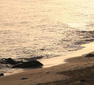 Abendstimmung am Strand von Jandia