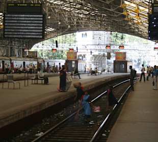 Bahnhof in Mumbai