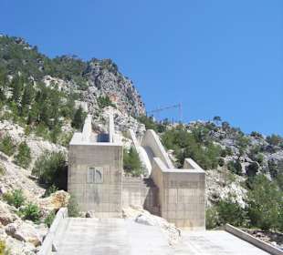 Staudamm in Baraj/Manavgat