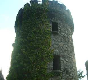 Turm im Powerscourt Garden