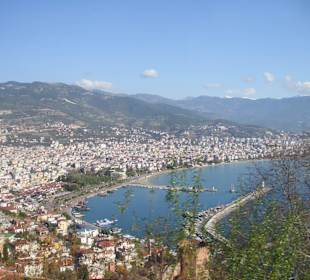 Blick auf Alanya