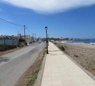 Spaziergang vom Anissa Beach Richtung Analipsi