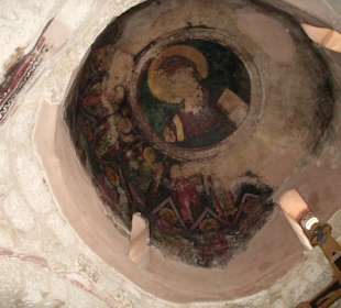 Deckenfresco Christus Pantokrator