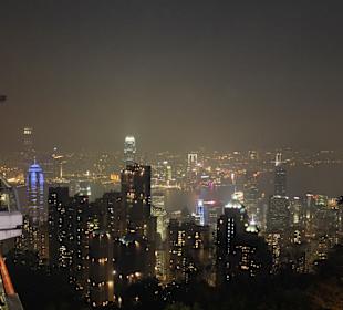 Hongkong Island vom Victoria Peak