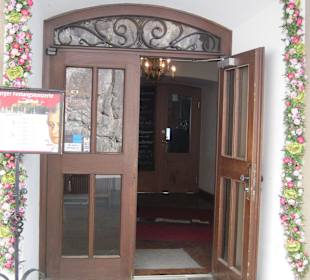 Eingang Restaurant