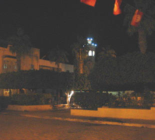 Abend im Café Medina