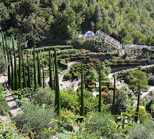 Der Park mit Kaktus Pavillion.