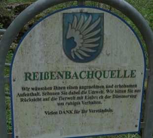 Lichtenstein, Reißenbachquelle