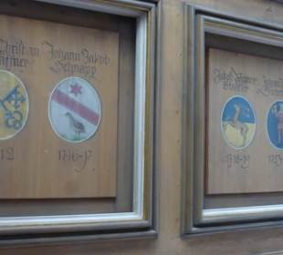 Rathaus Würzburg: im Wappensaal