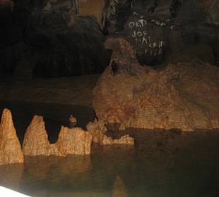 Sehr schöne Felsen von unten wachsend