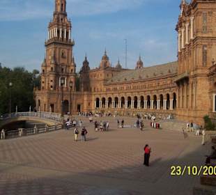 Spanischer Platz in Sevilla