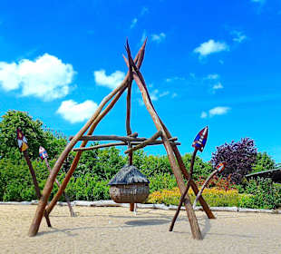 Vieles ist im Afrika-Style gemacht