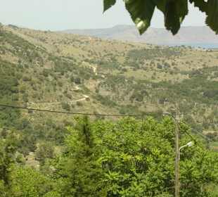Blick ins Tal von Lappa aus