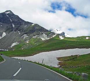 Entlang der Strecke am Glockner