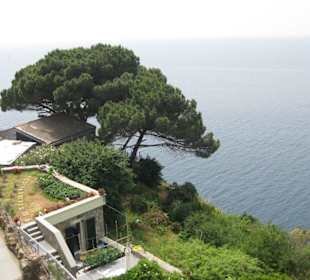Riomaggiore das östlichste Dorf der Cinque Terre