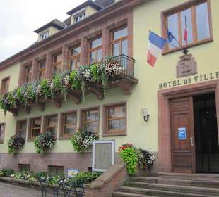 Niederbronn les Bains, Blumenschmuck Innenstadt