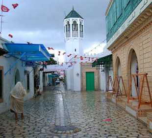 Eine Gasse in Mahdia