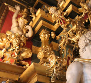 Detail Götterpforte im Goldenen Saal