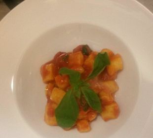 Handmade gnocchi