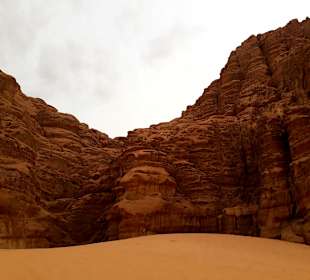 Wüstenlandschaft Wadi Rum